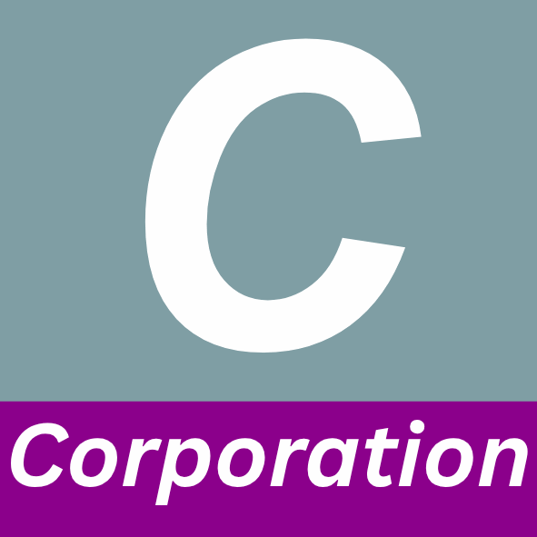 Entity is Masterholding company of Corporation logo